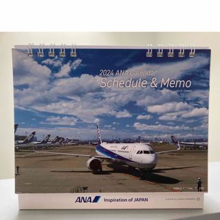 エーエヌエー(ゼンニッポンクウユ)(ANA(全日本空輸))の2024年卓上カレンダー(カレンダー/スケジュール)