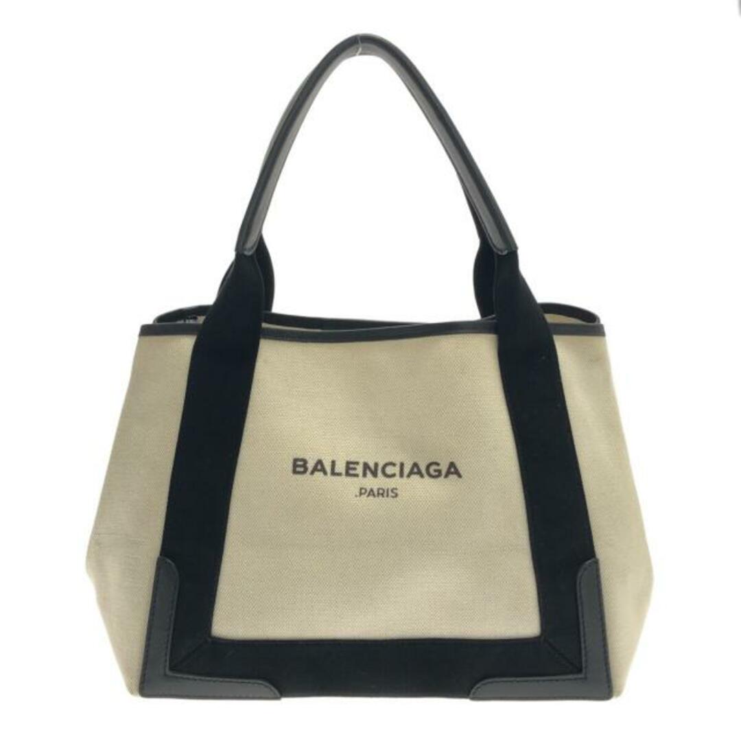 バレンシアガ BALENCIAGA ネイビーカバ S トートバッグ