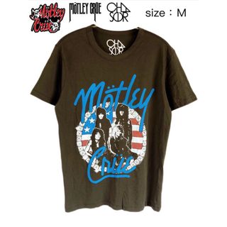 チェイサー(CHASER)のMötley Crüe　モトリー・クルー　Tシャツ　M　ダークグレー　USA古着(Tシャツ/カットソー(半袖/袖なし))