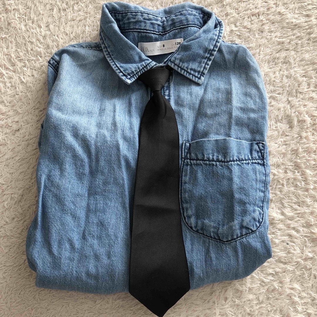 ZARA(ザラ)のZARA シャツ　卒園式 キッズ/ベビー/マタニティのキッズ服男の子用(90cm~)(ジャケット/上着)の商品写真