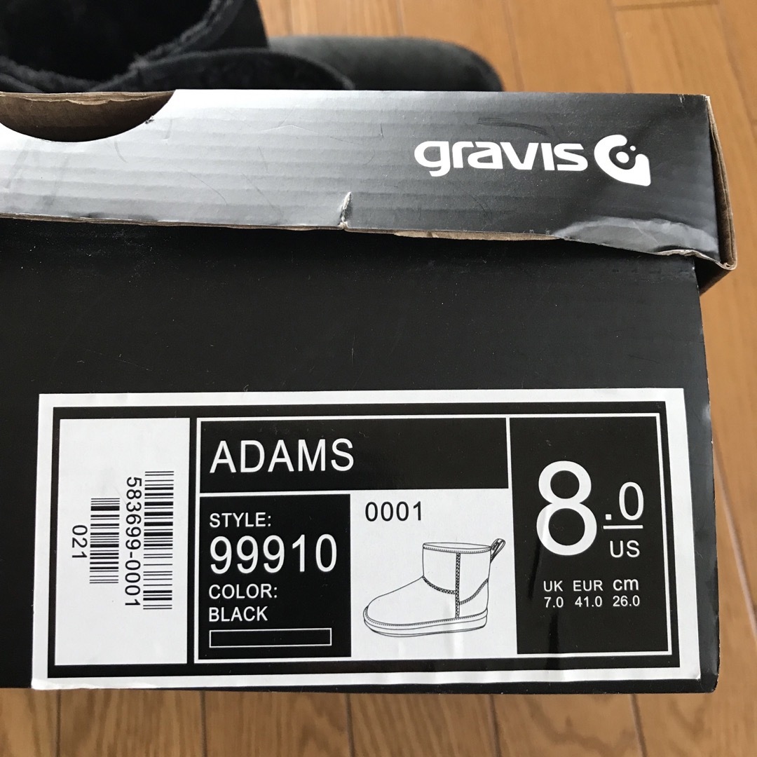 gravis(グラビス)のgravisADAMS グラビス　スエードブーツ メンズの靴/シューズ(ブーツ)の商品写真