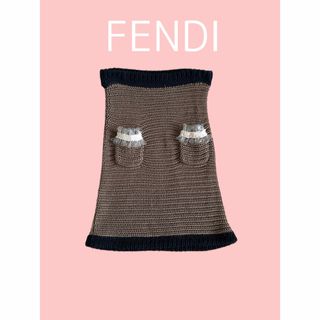 フェンディ　FENDI ピンクビスコース スカート　36