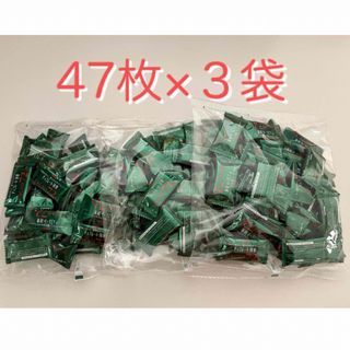 メイジ(明治)の明治チョコレート効果 47枚入×3袋 コストコ(菓子/デザート)