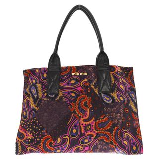 miumiu - 新品 ミュウミュウ MIU MIU トートバッグ グレースラックス