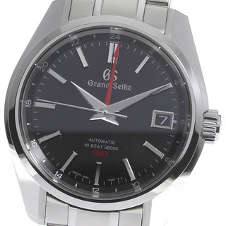 セイコー(SEIKO)のセイコー SEIKO SBGJ203/9S86-00A0 グランドセイコー メカニカル GMT 自動巻き メンズ 良品 _780218(腕時計(アナログ))