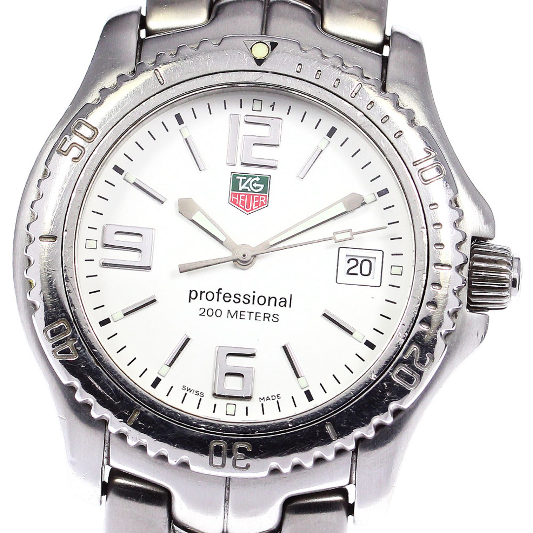 タグホイヤー TAG HEUER WT1114-0 リンク デイト クォーツ メンズ _780482商品の状態ガラス