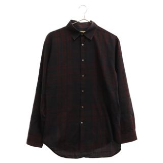 バーバリー(BURBERRY)のBURBERRY バーバリー シャドーチェック長袖シャツ ネイビー 4023838(シャツ)