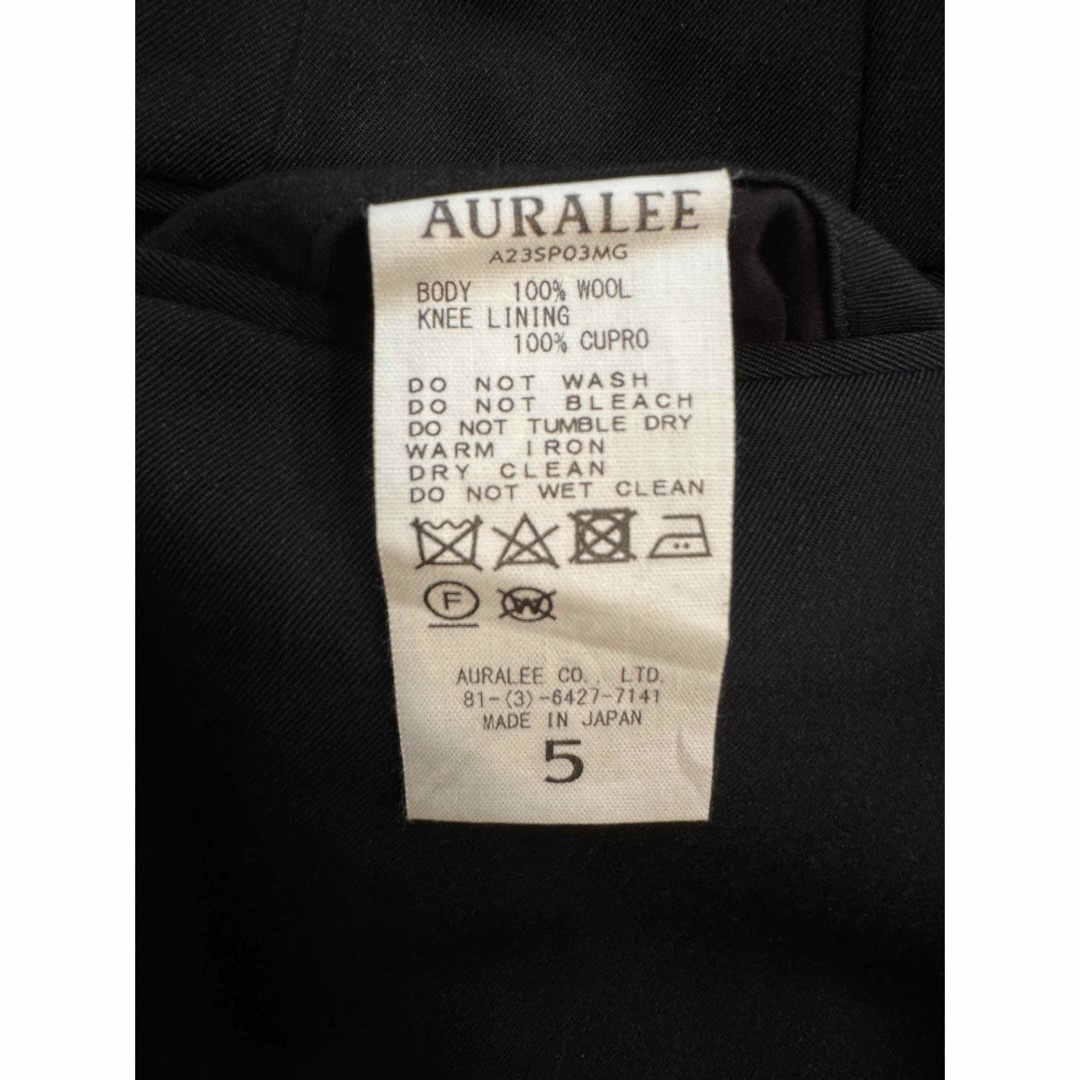 AURALEE(オーラリー)の23ss AURALEE Wool Max Gabardine Slacks 5 メンズのパンツ(スラックス)の商品写真