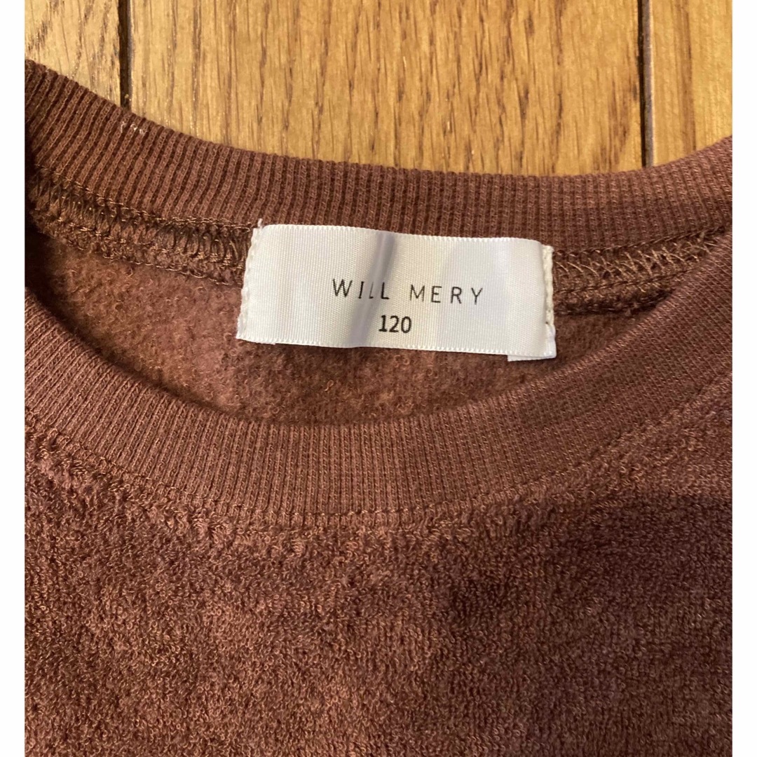WILL MERY(ウィルメリー)のWill Mery｜ウイルメリィ　トップス　120cm キッズ/ベビー/マタニティのキッズ服女の子用(90cm~)(Tシャツ/カットソー)の商品写真