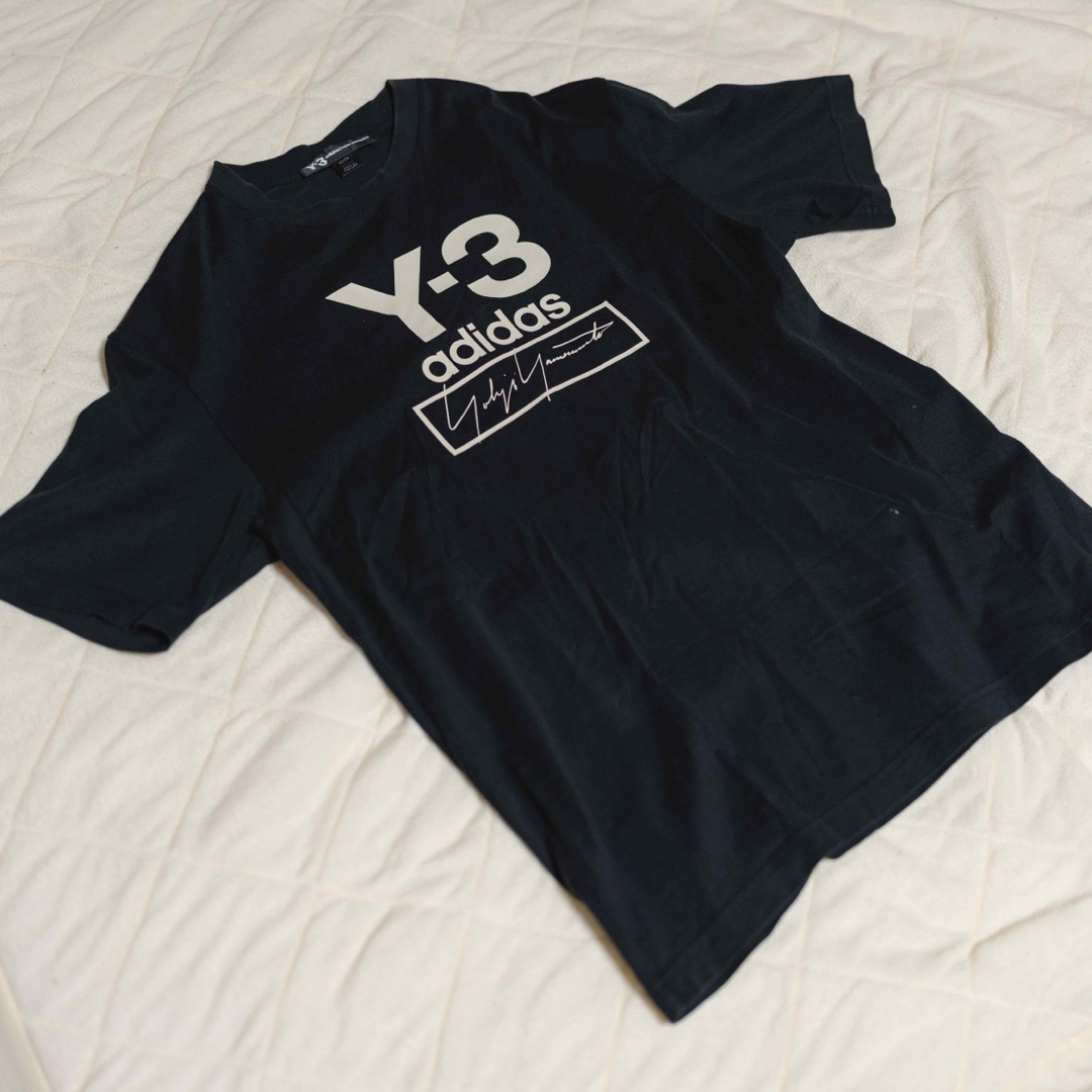 Y-3 ヨウジヤマモト Tシャツ ビッグロゴ XSサイズ-