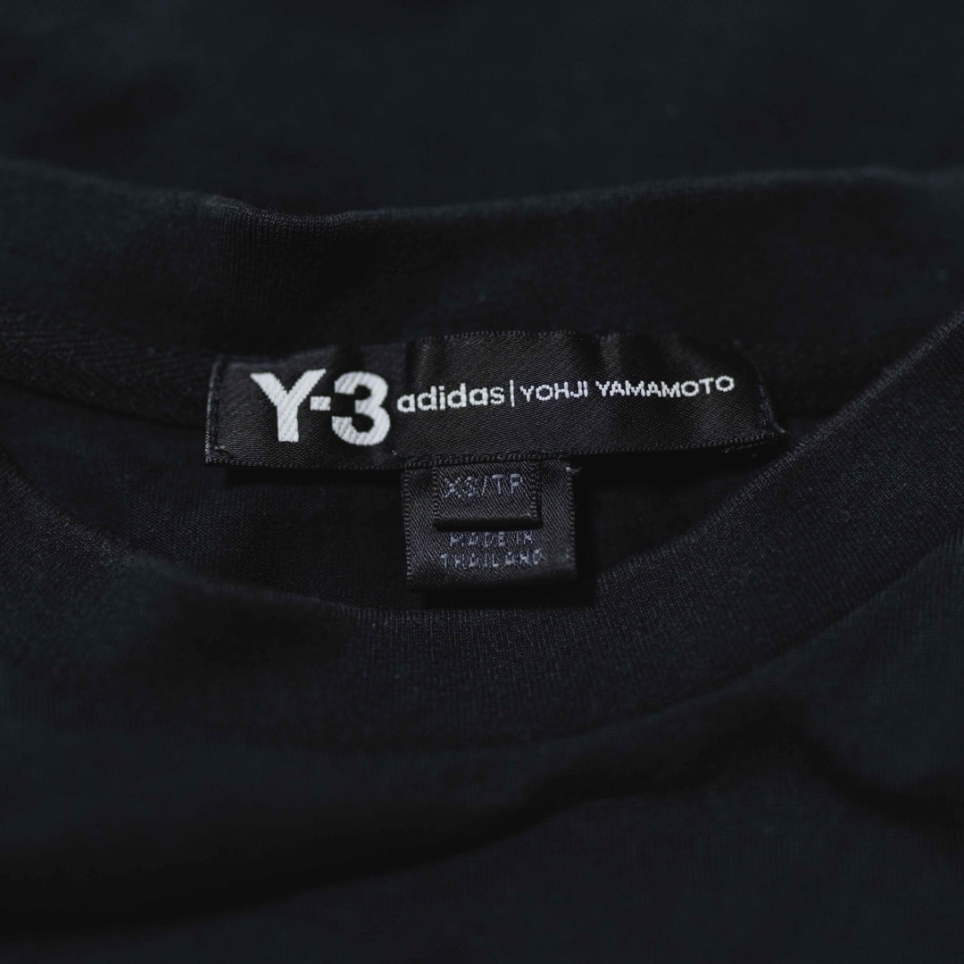 Y-3 - Y-3 ヨウジヤマモト Tシャツ ブラック ビッグロゴ XSサイズの