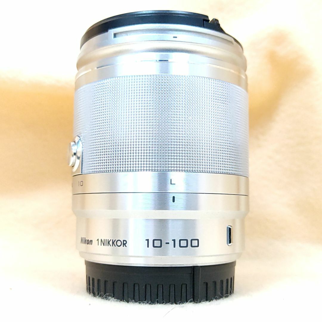 Nikon - 高倍率ズームレンズ Nikon 1 NIKKOR 10-100mm シルバーの通販