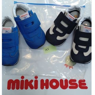 ミキハウス(mikihouse)のMIKIHOUSE MIZUNO キッズスニーカー 14.センチ(スニーカー)