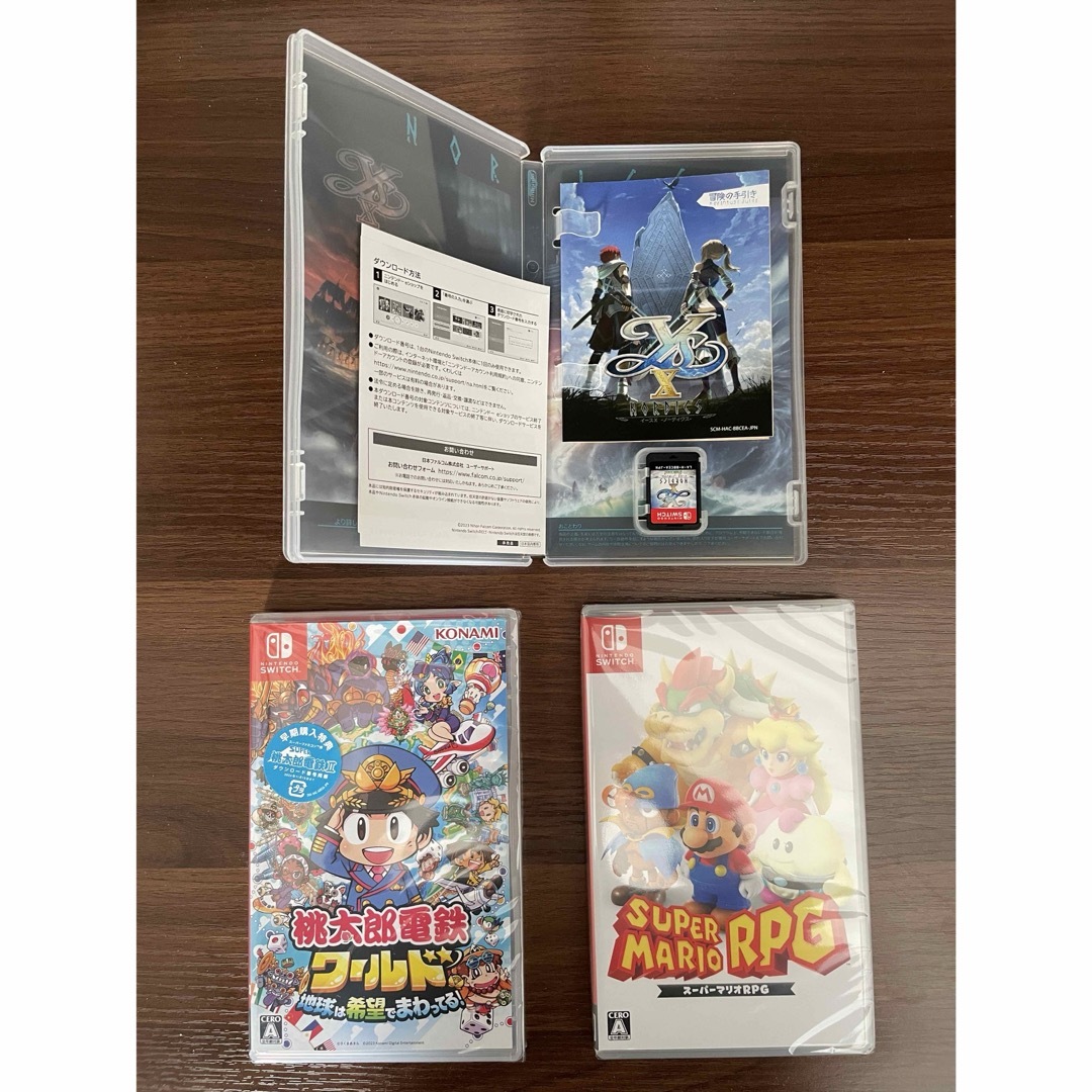 ほぼ新品 Switch ソフト 4本セット マリオ 桃太郎電鉄