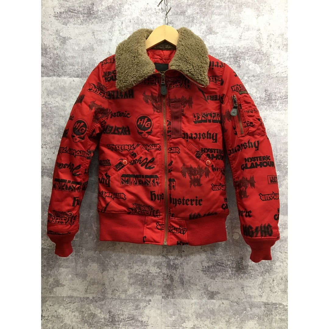 HYSTERIC GLAMOUR(ヒステリックグラマー)のHYSTERIC GLAMOUR ヒステリックグラマー ボンバージャケット 中綿 レディース【3255-004】 レディースのジャケット/アウター(ナイロンジャケット)の商品写真