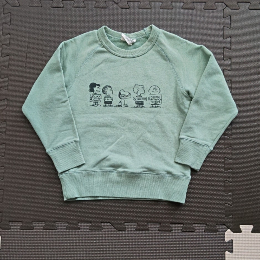 スヌーピー トレーナー 120cm キッズ/ベビー/マタニティのキッズ服男の子用(90cm~)(Tシャツ/カットソー)の商品写真