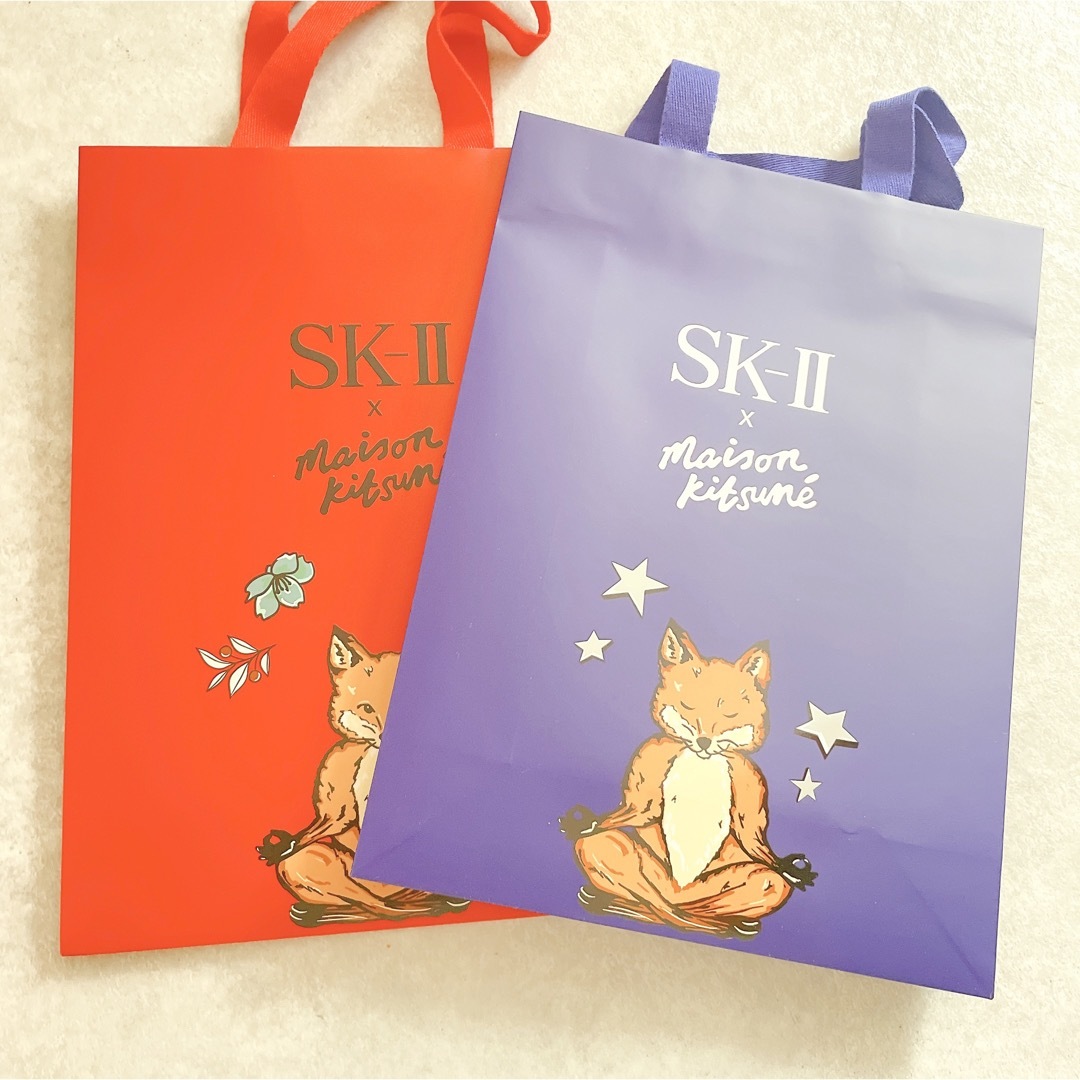 SK-II メゾンキツネ トートバッグ ショッパー - トートバッグ