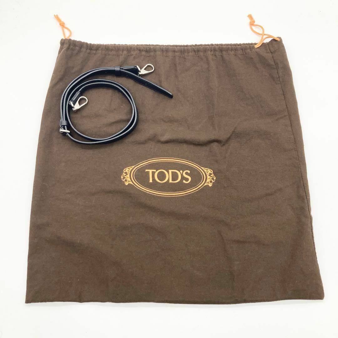 TOD'S(トッズ)の【未使用級】TOD’S トッズ 日本限定モデル レザー 2WAYトートバッグ レディースのバッグ(ショルダーバッグ)の商品写真