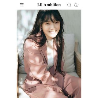 Lil Ambition ショートジャケット ピンク(テーラードジャケット)