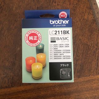 ブラザー(brother)の純正brother インクカートリッジ LC211BK 1色(その他)