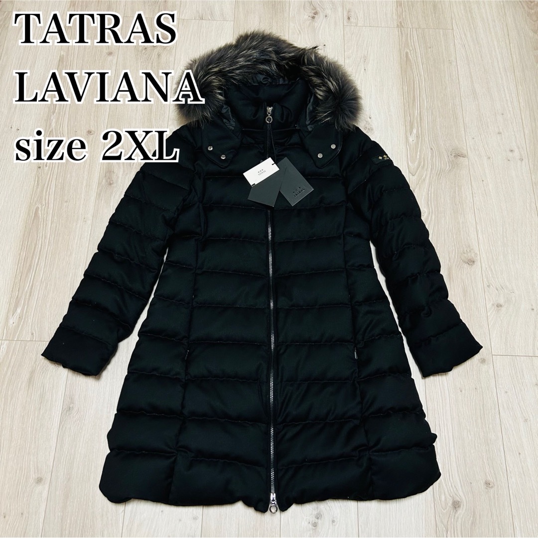 【美品】TATRAS LAVIANA タトラス ラビアナ チャコールグレー 02