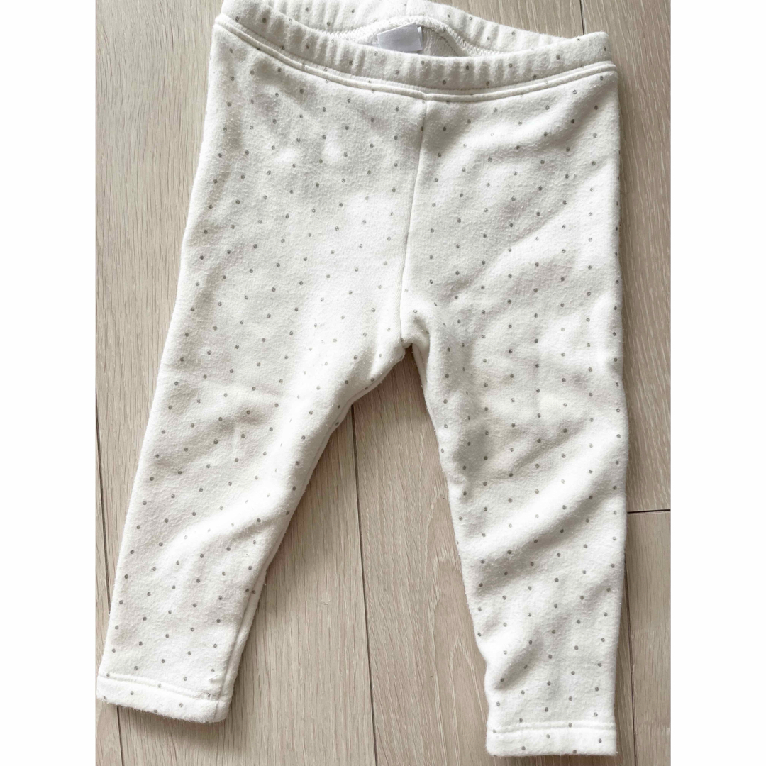 babyGAP(ベビーギャップ)の【baby GAP】裏起毛スウェットパンツレギンス3枚セット80cm キッズ/ベビー/マタニティのベビー服(~85cm)(パンツ)の商品写真