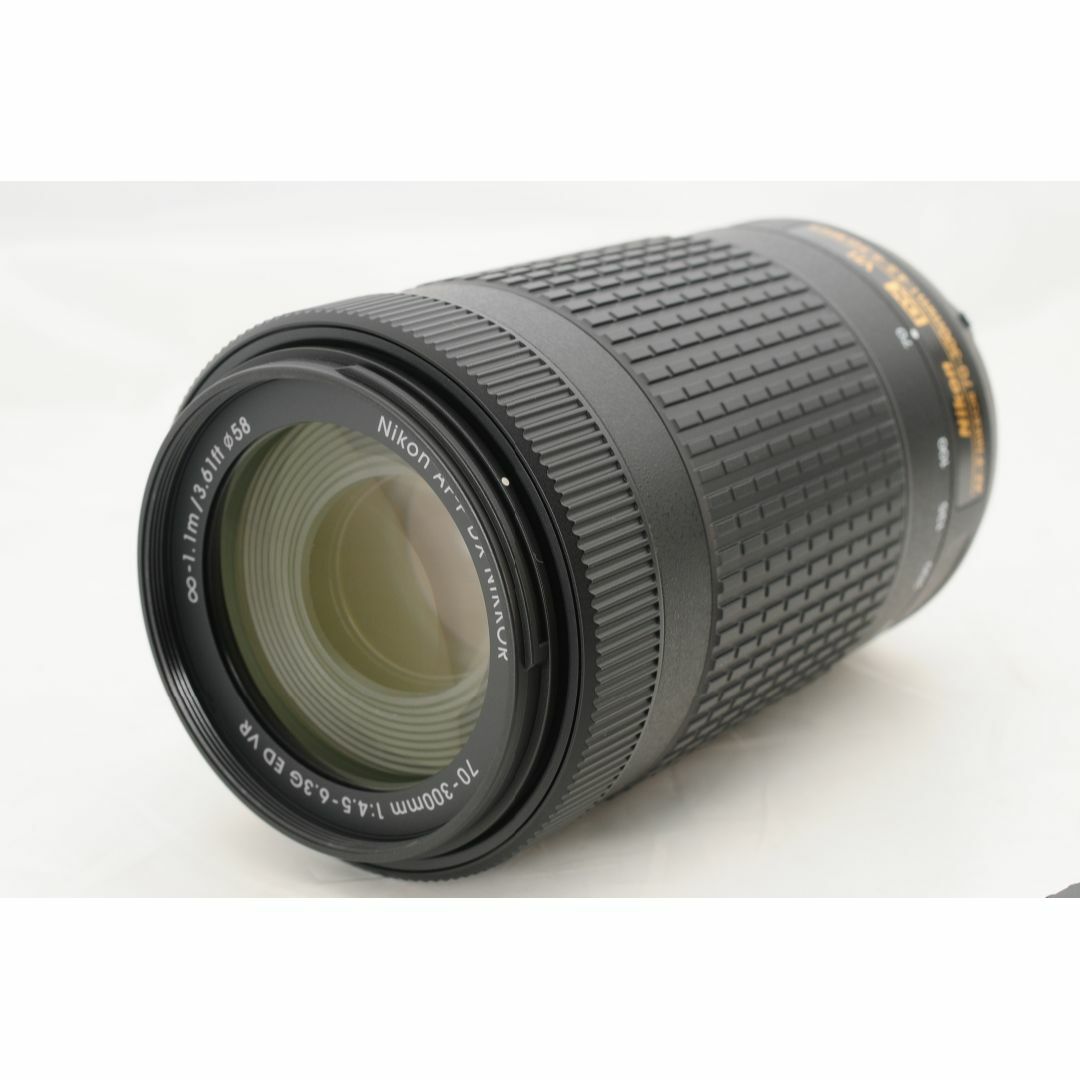 Nikon(ニコン)の【フィルター・フード】Nikon ニコン AF-P 70-300mm VR★超望 スマホ/家電/カメラのカメラ(レンズ(ズーム))の商品写真