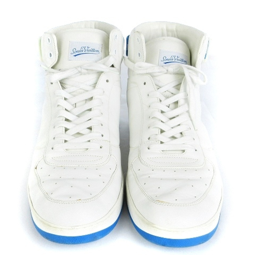 LOUIS VUITTON(ルイヴィトン)のルイヴィトン リヴォリ スニーカー 白 青 12 31.5cm位 ★AA☆ メンズの靴/シューズ(スニーカー)の商品写真