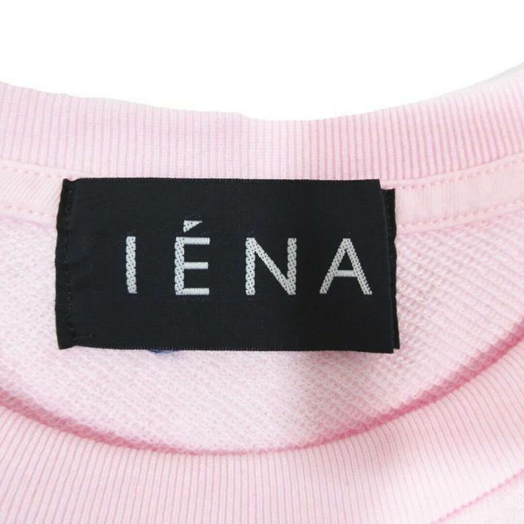 IENA(イエナ)の22SS IENA LIEN ロゴスウェット Tシャツ カットソー 七分袖 レディースのトップス(トレーナー/スウェット)の商品写真