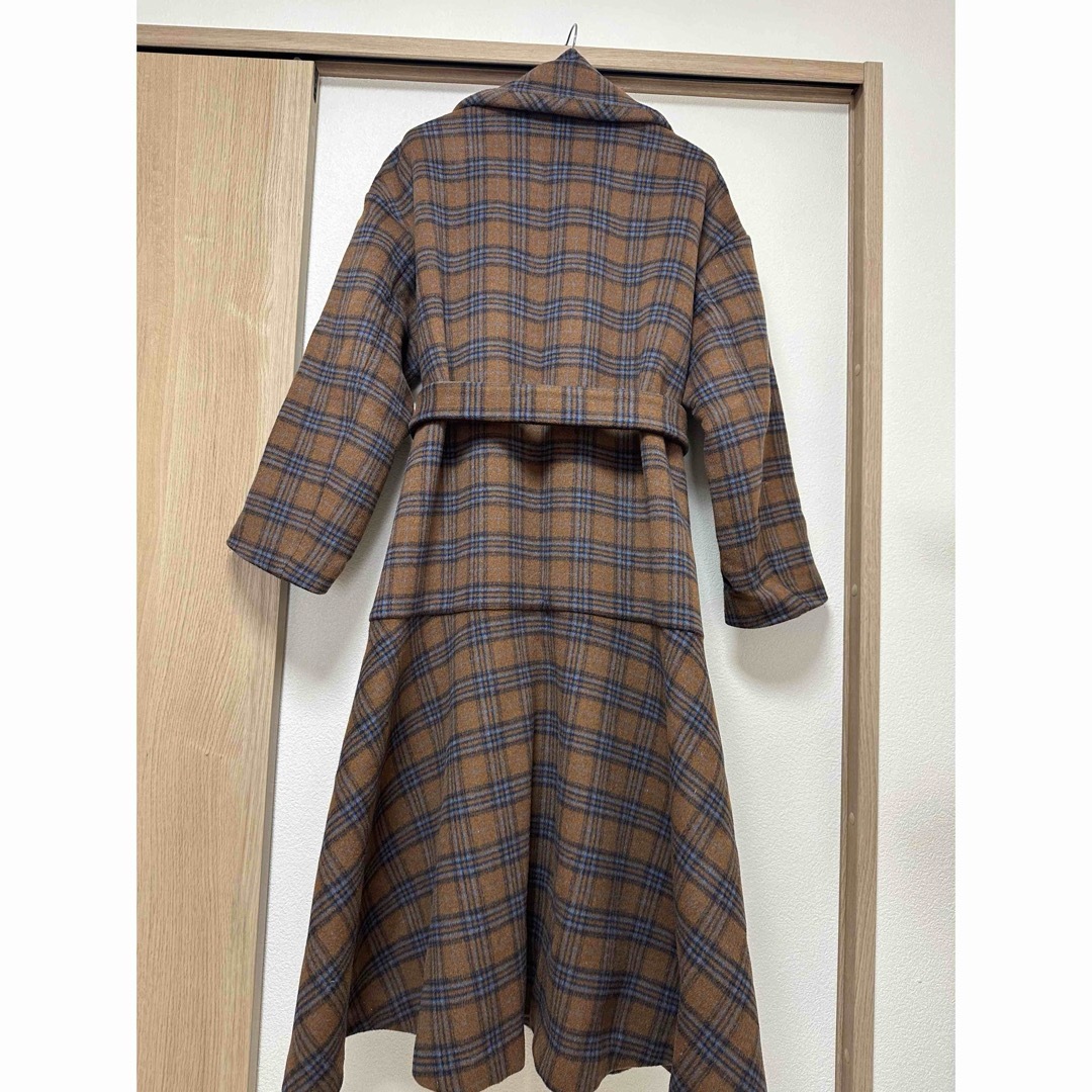 初期レア★Herlipto Two Tone Belted Dress Coat