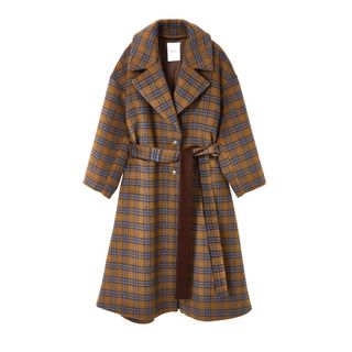 ハーリップトゥ(Her lip to)の初期レア★Herlipto Two Tone Belted Dress Coat(ロングコート)