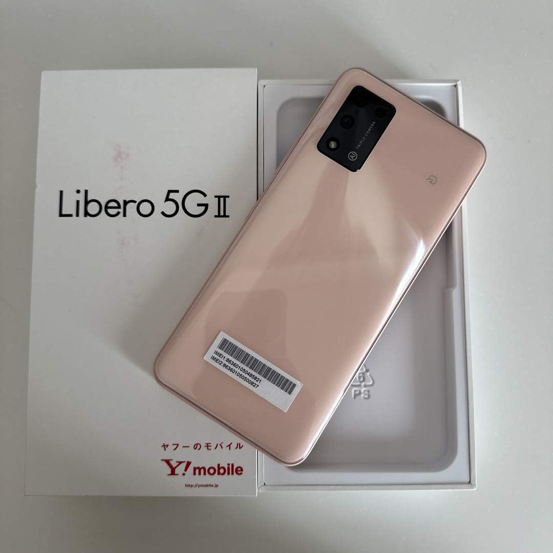 ピンクZTE Libero 5G II A103ZT ピンク