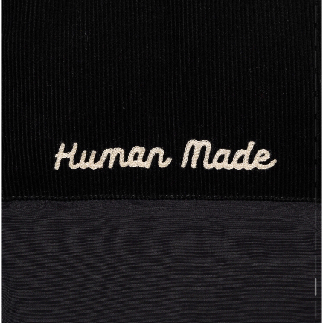 HUMAN MADE(ヒューマンメイド)のHUMANMADE ヒューマンメイド ダウンジャケット ブラック S メンズのジャケット/アウター(ダウンジャケット)の商品写真
