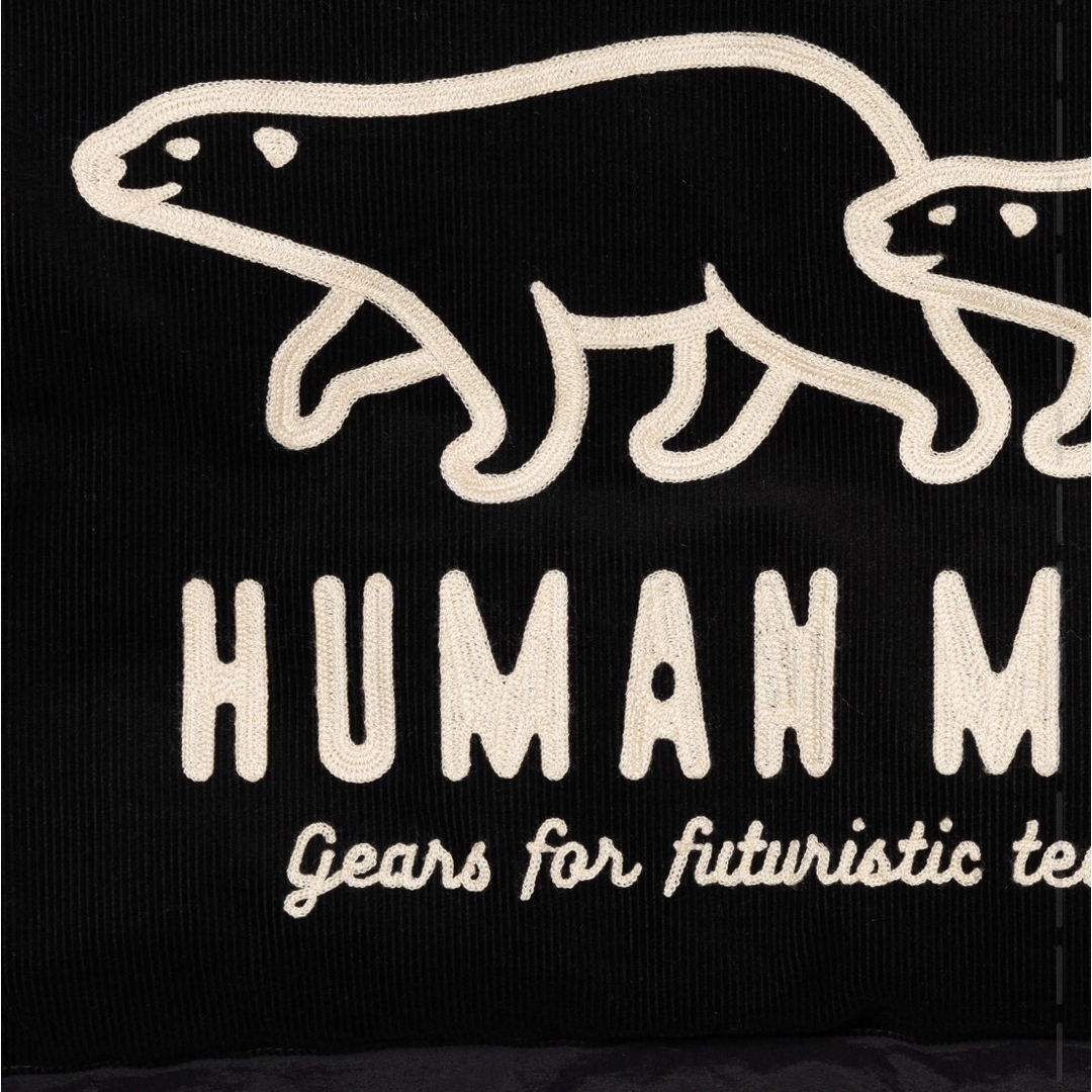 HUMAN MADE(ヒューマンメイド)のHUMANMADE ヒューマンメイド ダウンジャケット ブラック S メンズのジャケット/アウター(ダウンジャケット)の商品写真