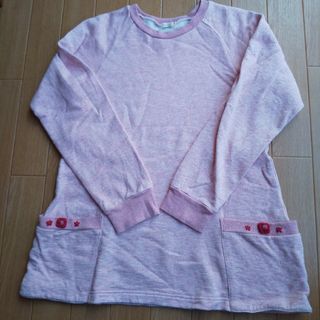 ニットプランナー　KP　トレーナー　チュニック　１５０㎝　ピンク(Tシャツ/カットソー)