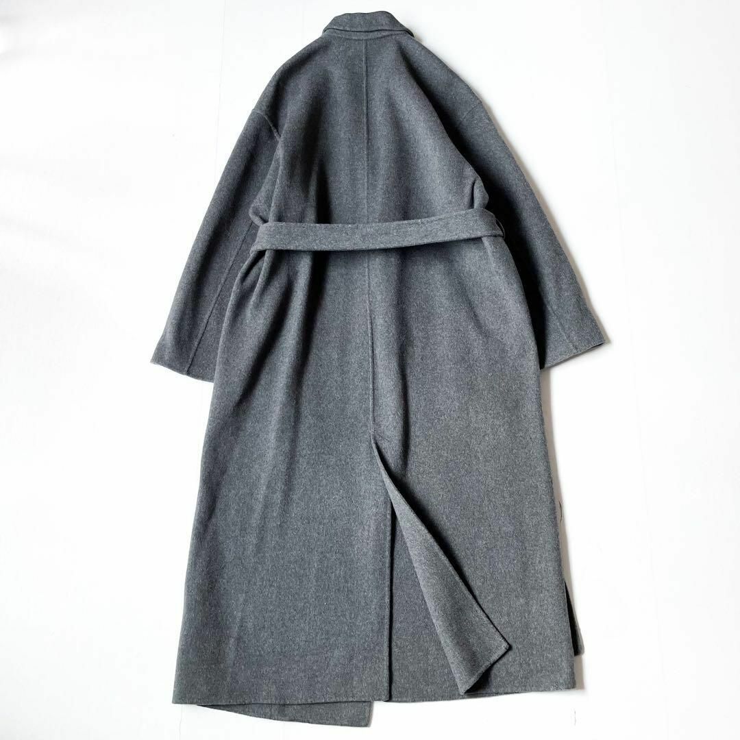 DEUXIEME CLASSE(ドゥーズィエムクラス)の極美品✨ エブリディアイライク カシミア混 Oversized ガウンコート レディースのジャケット/アウター(ロングコート)の商品写真
