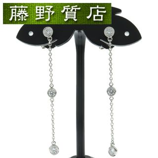 ティファニー(Tiffany & Co.)の(新品仕上げ済)ティファニー TIFFANY バイザヤード ダイヤ ドロップ ピアス PT950 × ダイヤ イヤリング 9035(ピアス)