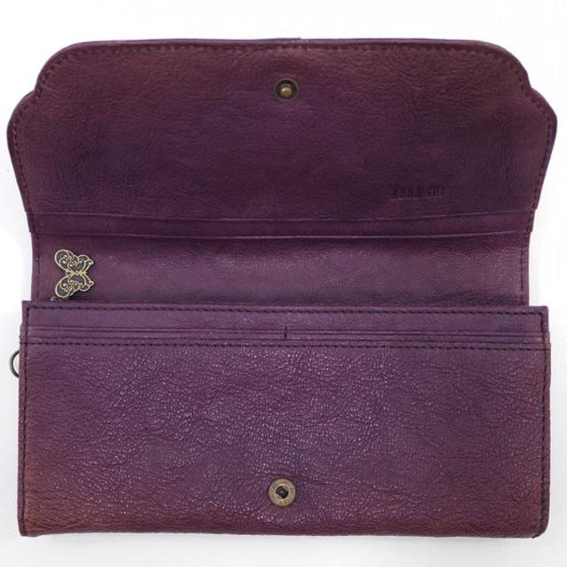 新品未使用】 ANNASUI アナスイ 長財布 ローズウッド startupafrica.org