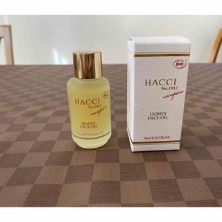 ハッチ(HACCI)のHACCI フェイスオイル30ml、ローション50ml、シートマスクの３点セット(フェイスオイル/バーム)