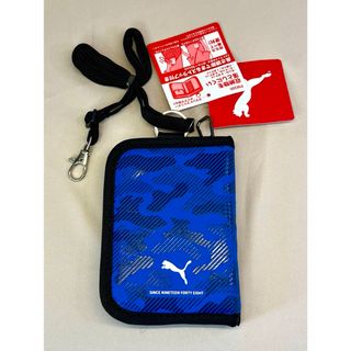 プーマ(PUMA)のプーマ　財布　ラウンドファスナー　紐付き　タグ付き　迷彩(財布)