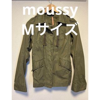 マウジー(moussy)の【美品】moussy　Mサイズ　ミニタリージャケット　レディース　アウター(ミリタリージャケット)