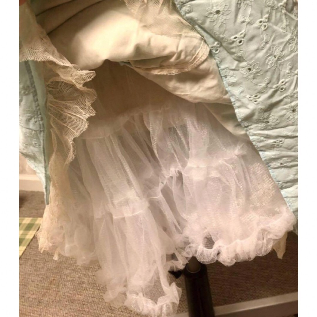 ハンドメイド　アンティーク風ドレス　ドレス キッズ/ベビー/マタニティのキッズ服女の子用(90cm~)(ドレス/フォーマル)の商品写真