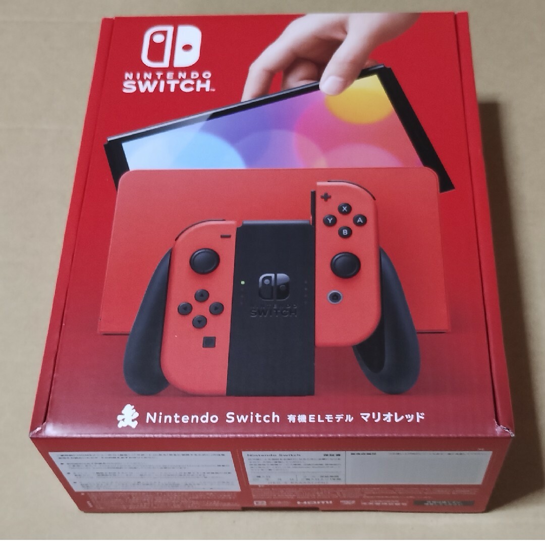 新品・未開封 Nintendo Switch 有機ELモデル マリオレッド本体