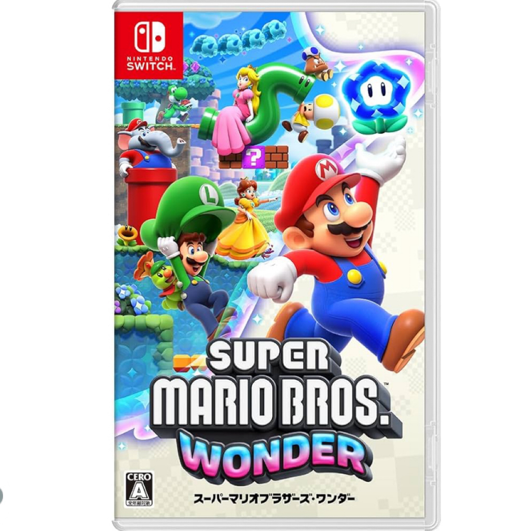 Nintendo Switch(ニンテンドースイッチ)のスーパーマリオワンダー エンタメ/ホビーのゲームソフト/ゲーム機本体(家庭用ゲームソフト)の商品写真