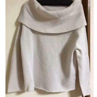 ドゥドゥ(DouDou)のDouDouオフショルセーター 美品(ニット/セーター)