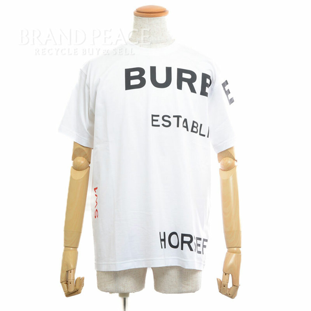 BURBERRY - バーバリー ホースフェリープリント Tシャツ ホワイト ユニ
