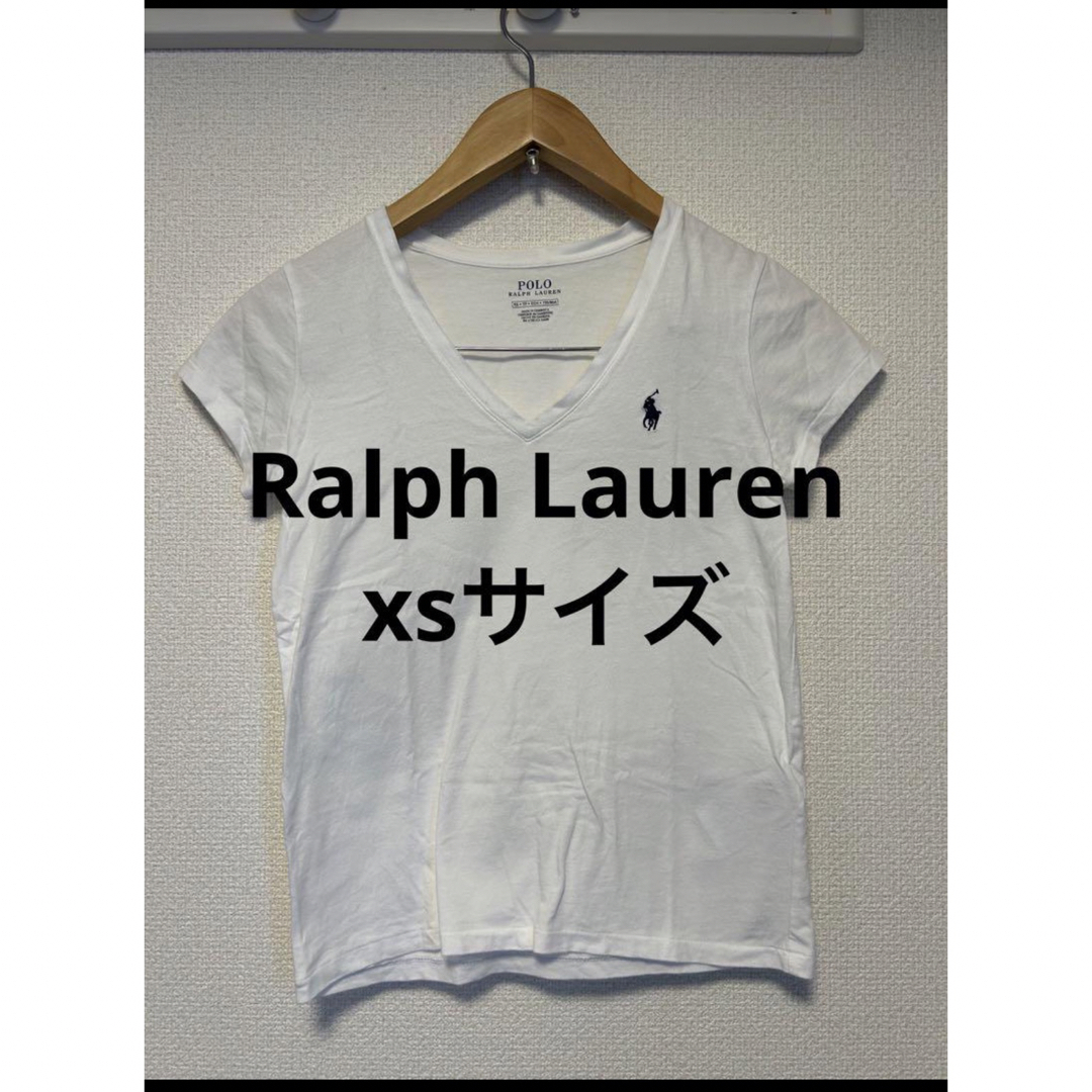 POLO RALPH LAUREN(ポロラルフローレン)の【美品！】Ralph Lauren　レディース　Tシャツ　XSサイズ　ポロ レディースのトップス(Tシャツ(半袖/袖なし))の商品写真