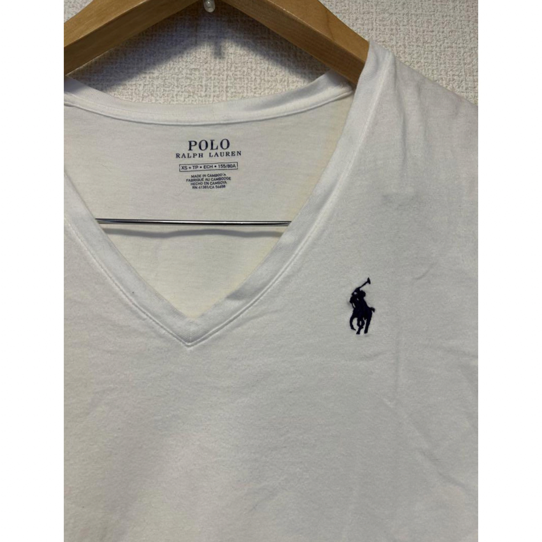 POLO RALPH LAUREN(ポロラルフローレン)の【美品！】Ralph Lauren　レディース　Tシャツ　XSサイズ　ポロ レディースのトップス(Tシャツ(半袖/袖なし))の商品写真