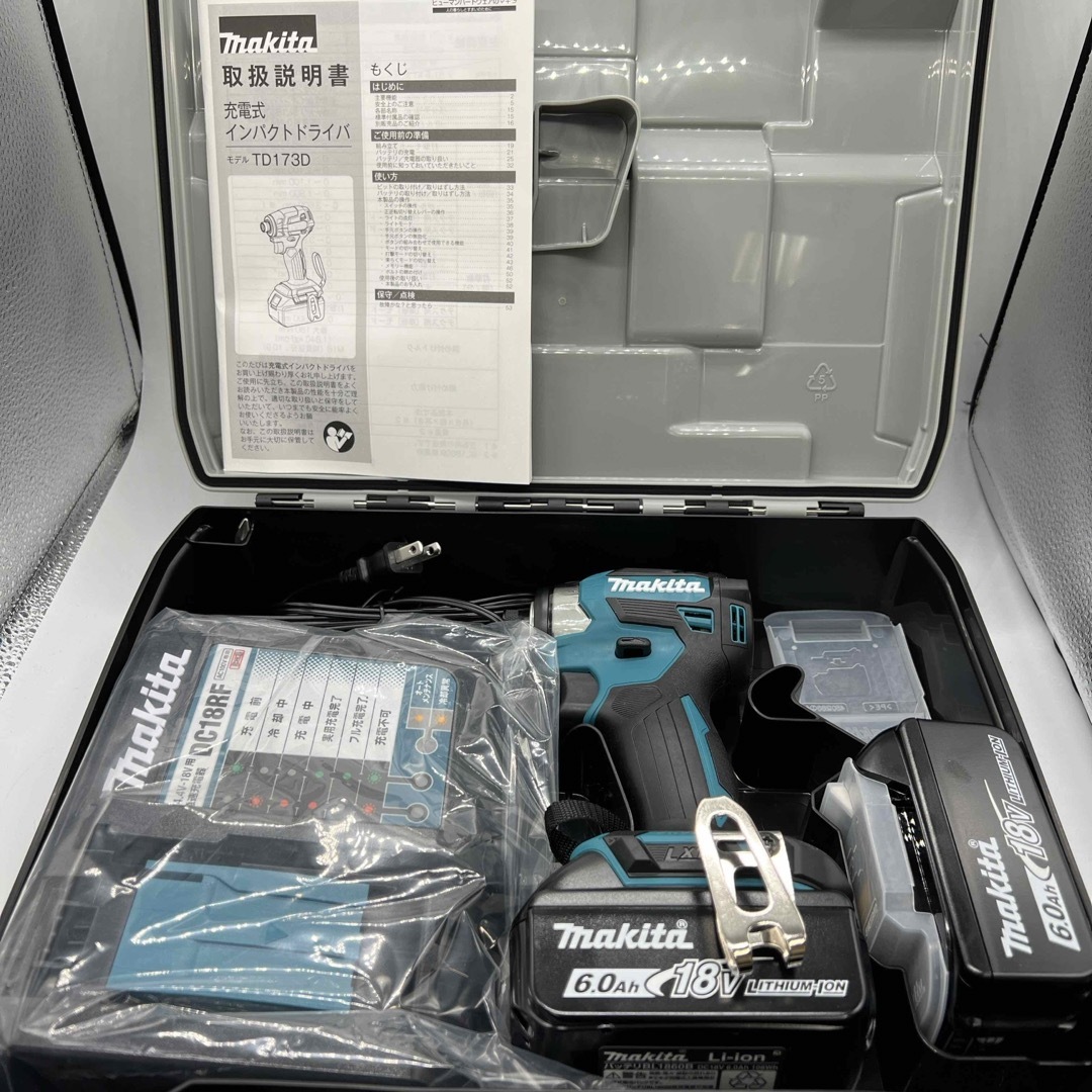 Makita(マキタ)の未使用 マキタ　TD173DRGX ブルー　充電式インパクト 自動車/バイクのバイク(工具)の商品写真