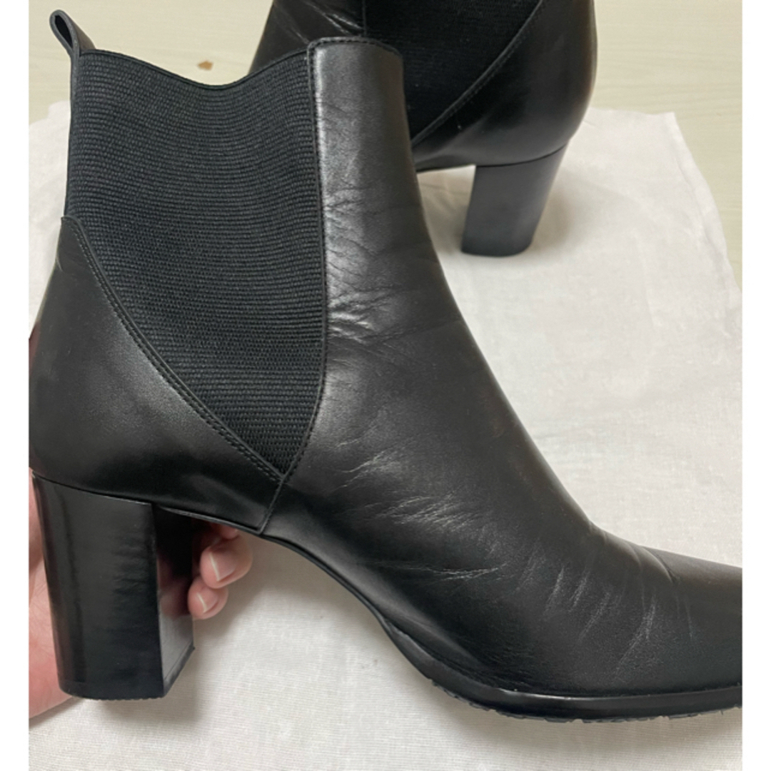 Odette e Odile(オデットエオディール)のショートブーツ　ブラック レディースの靴/シューズ(ブーツ)の商品写真